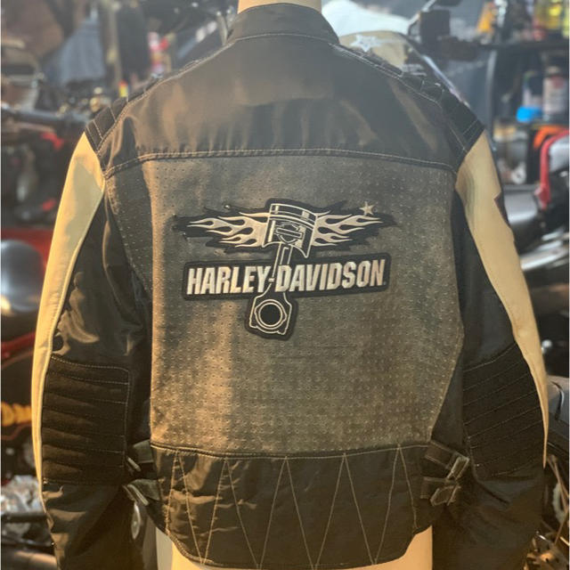 Harley Davidson(ハーレーダビッドソン)のnarachan専用HARLEY 純正　ビンテージライダース(L) メンズのジャケット/アウター(ライダースジャケット)の商品写真