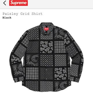 シュプリーム(Supreme)の専用　Supreme Paisley Grid Shirt  Mサイズ(シャツ)