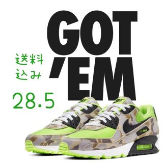 ナイキ(NIKE)のNIKE AIR MAX 90 エア マックス GREEN CAMO 28.5(スニーカー)