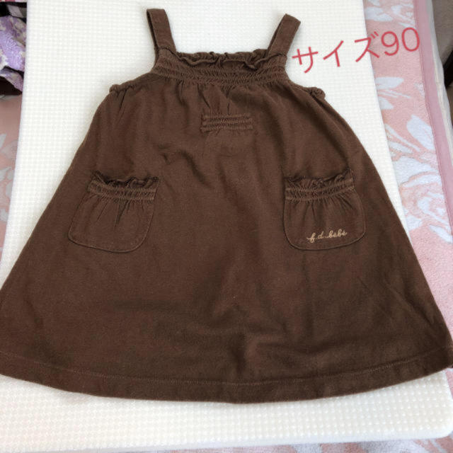 BeBe(ベベ)のべべ ワンピース サイズ90 キッズ/ベビー/マタニティのキッズ服女の子用(90cm~)(ワンピース)の商品写真