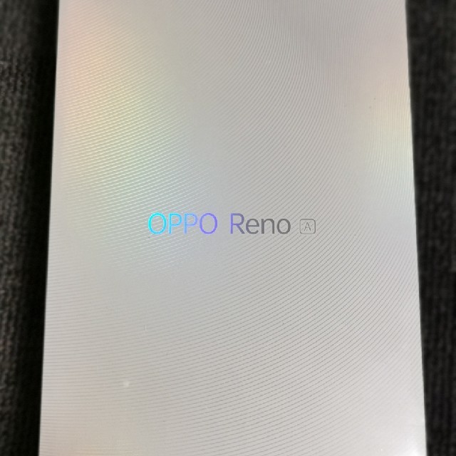 最新の激安 OPPO Reno A 64GB blue （新品未開封、匿名配送） - オッポ