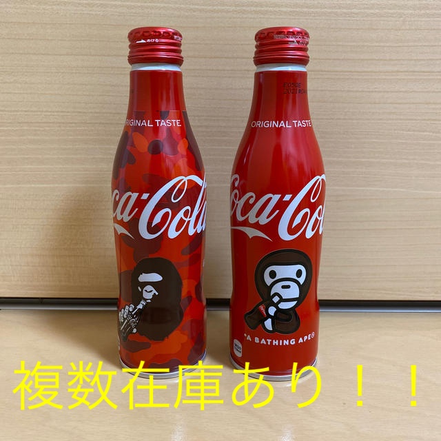 BAPE × COCA COLA 2本セット