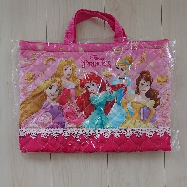 新品】ディズニープリンセス レッスンバッグ シューズバッグ 巾着2