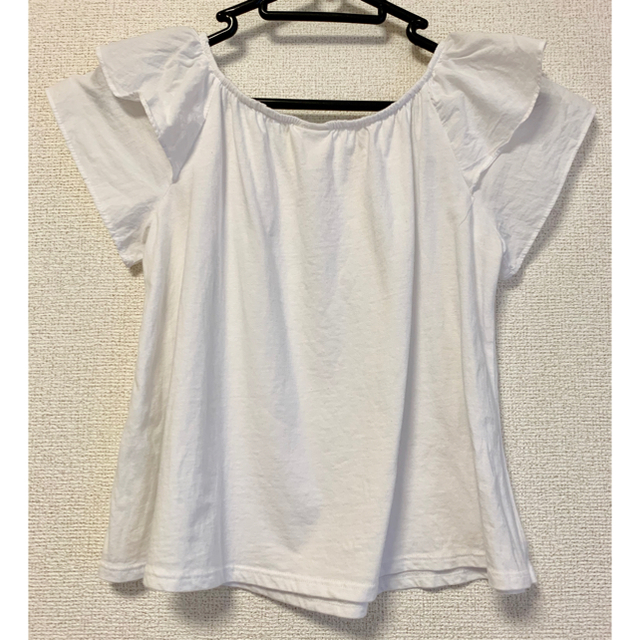 ZARA(ザラ)のZARA キッズ 白無地 Tシャツ トップス カットソー キッズ/ベビー/マタニティのキッズ服女の子用(90cm~)(Tシャツ/カットソー)の商品写真