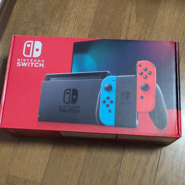 「Nintendo Switch ネオン」新モデル ケースとガラスフィルム付きイエロー