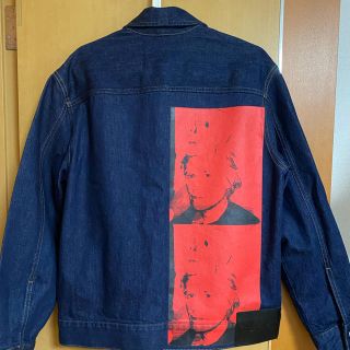 ラフシモンズ(RAF SIMONS)のcalvinklein 205w39nyc Andywarhol(Gジャン/デニムジャケット)