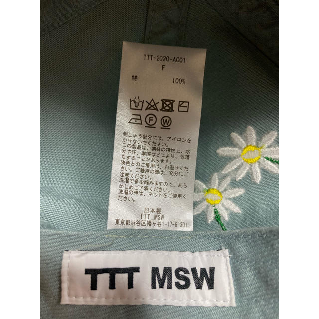 TTT_MSW 20ss flower cap water 新製品情報も満載 12285円