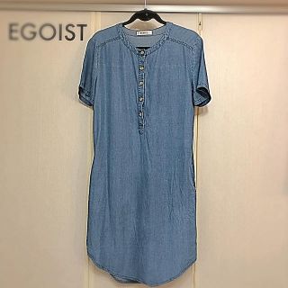 エゴイスト(EGOIST)のEGOIST デニムワンピース(ひざ丈ワンピース)