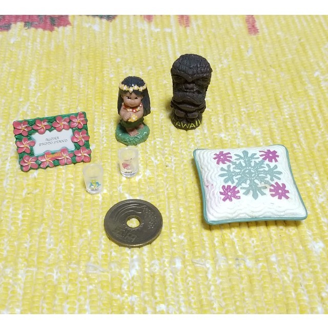 お人形用？　ハワイアンインテリア エンタメ/ホビーのおもちゃ/ぬいぐるみ(その他)の商品写真