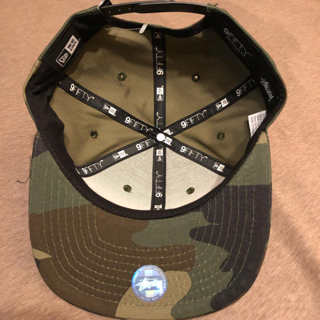 STUSSY - 希少!NEW ERA × STUSSY 9FIFTY ステューシーコラボの STUSSY - 希少!NEW ERA × STUSSY 9FIFTY ステューシーコラボの
