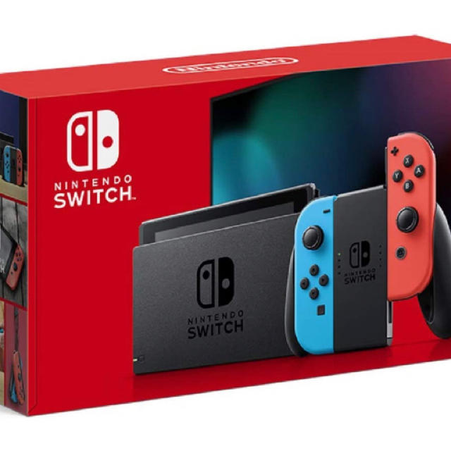 【新品未使用】新型ニンテンドースイッチ本体 ブルー/レッドSwitch