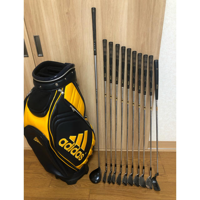 5504 TaylorMade adidas メンズ　右　ゴルフクラブフルセット