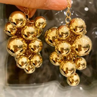 ぶどうモチーフ アクセサリーパーツ(各種パーツ)