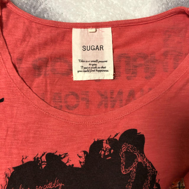 Sugar Sugar(シュガーシュガー)のシュガーのTシャツ レディースのトップス(Tシャツ(半袖/袖なし))の商品写真