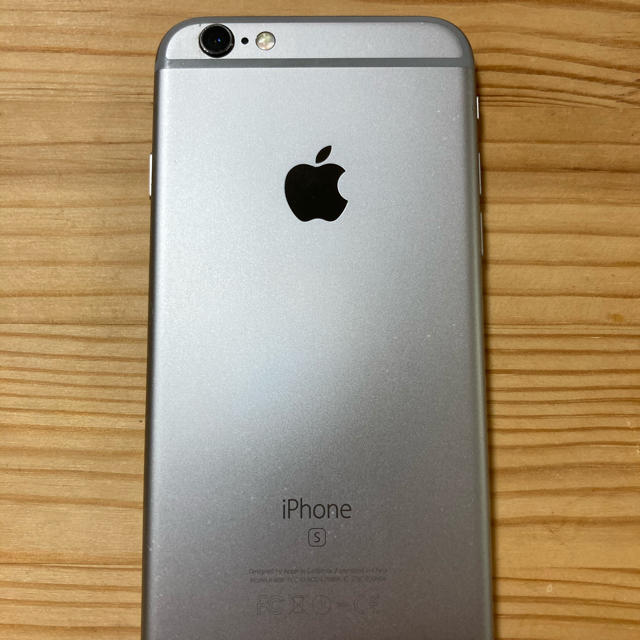 iphone6s space gray 128G SIMロック解除済み