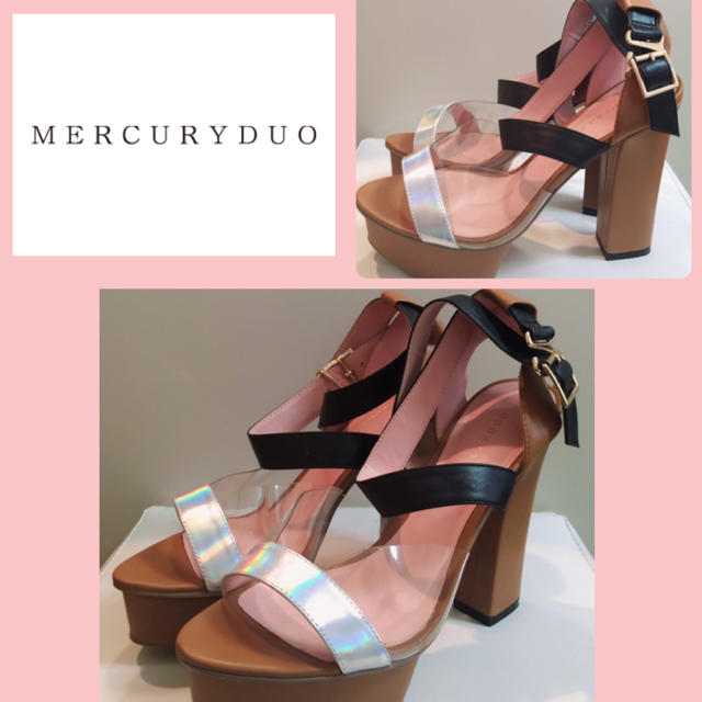 MERCURYDUO(マーキュリーデュオ)の美品♡マーキュリーデュオ♡スウィート♡ レディースの靴/シューズ(サンダル)の商品写真