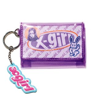 エックスガール(X-girl)のX-girl ムック本　付録　クリアウォレットのみ　新品未使用(財布)