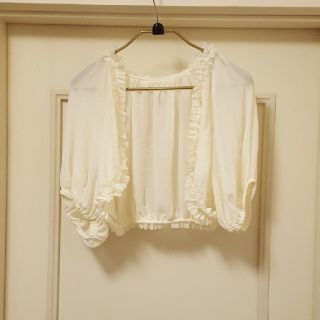 《SALE》ボレロ レース ホワイト 白☆(ボレロ)