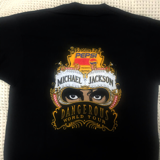 超レア マイケルジャクソンデンジャラスツアーTシャツの通販 by 超レア マイケルジャクソンデンジャラスツアーTシャツの通販 by