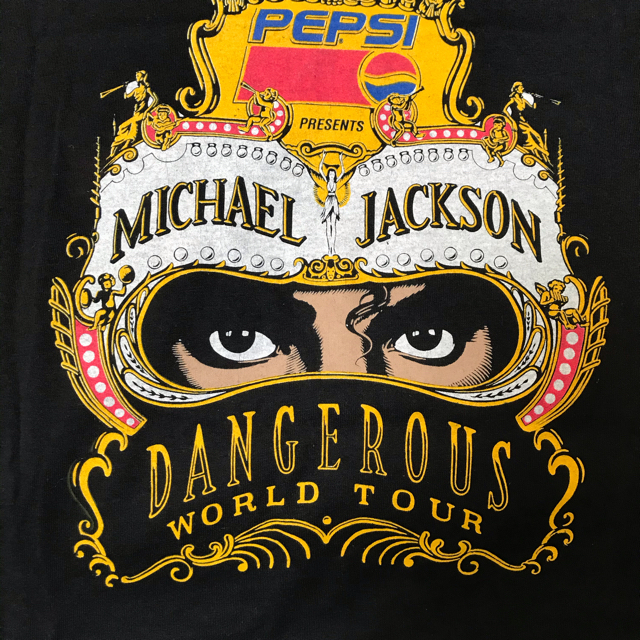 超レア マイケルジャクソンデンジャラスツアーTシャツの通販 by 超レア マイケルジャクソンデンジャラスツアーTシャツの通販 by