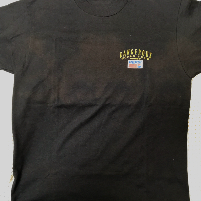 超レア マイケルジャクソンデンジャラスツアーTシャツの通販 by 超レア マイケルジャクソンデンジャラスツアーTシャツの通販 by