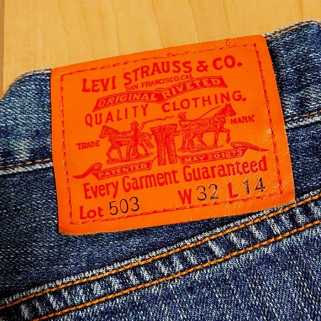 Levi's(リーバイス)のLevi's◇503ダメージデニムハーフパンツ メンズのパンツ(ショートパンツ)の商品写真