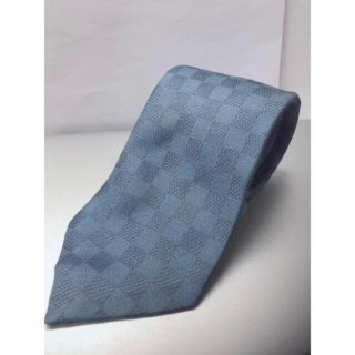 ルイヴィトン(LOUIS VUITTON)の週末SALE！/ LOUIS VUITTON ネクタイ ブルー ダミエ(ネクタイ)