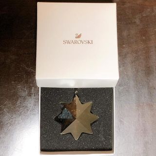 スワロフスキー(SWAROVSKI)のクリスマスオーナメント　チャーム　ペンダントトップ(チャーム)