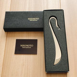 ミキモト(MIKIMOTO)の再値下【未使用】ミキモトインターナショナル　パール　ブックマーカー(しおり/ステッカー)