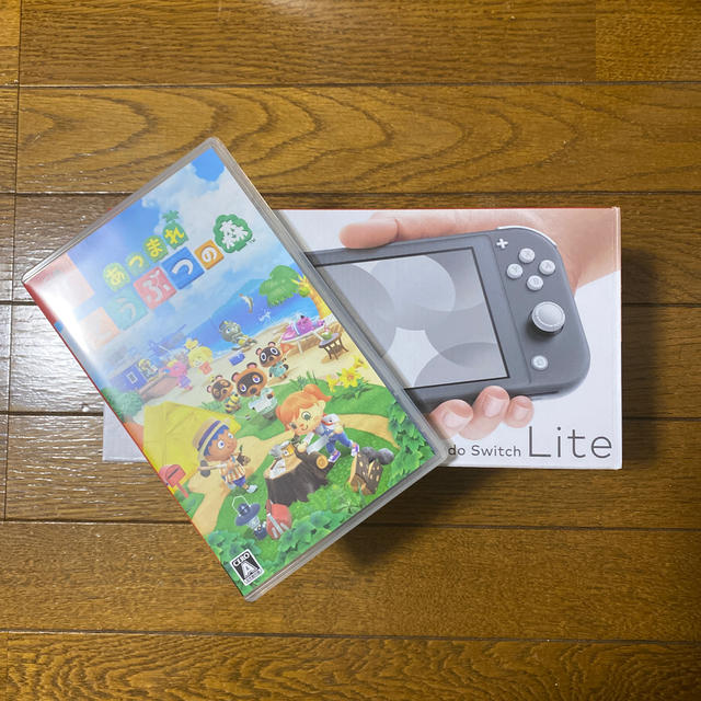 Nintendo Switch Liteグレー+どうぶつの森セット