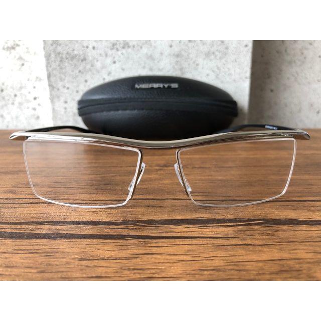 MERRY'S 8189 W 54 メガネフレーム メンズのファッション小物(サングラス/メガネ)の商品写真