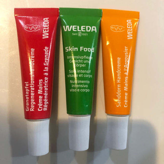 WELEDA(ヴェレダ)のWELEDAハンドクリーム3個セット コスメ/美容のボディケア(ハンドクリーム)の商品写真