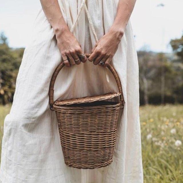 Caramel baby&child  - 新品✦1点のみ Olli Ella  Apple Basket(Big)