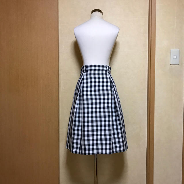 TOMORROWLAND(トゥモローランド)のTOMORROWLAND MACPHEE❁︎ブロックチェックスカート レディースのスカート(ひざ丈スカート)の商品写真