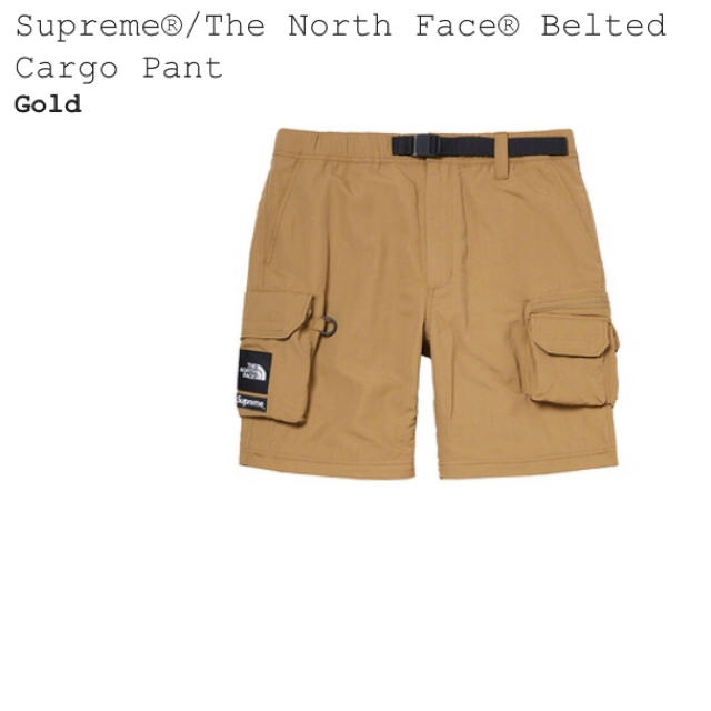 Supreme(シュプリーム)のS Supreme North Face Belted Cargo Pant メンズのパンツ(ワークパンツ/カーゴパンツ)の商品写真