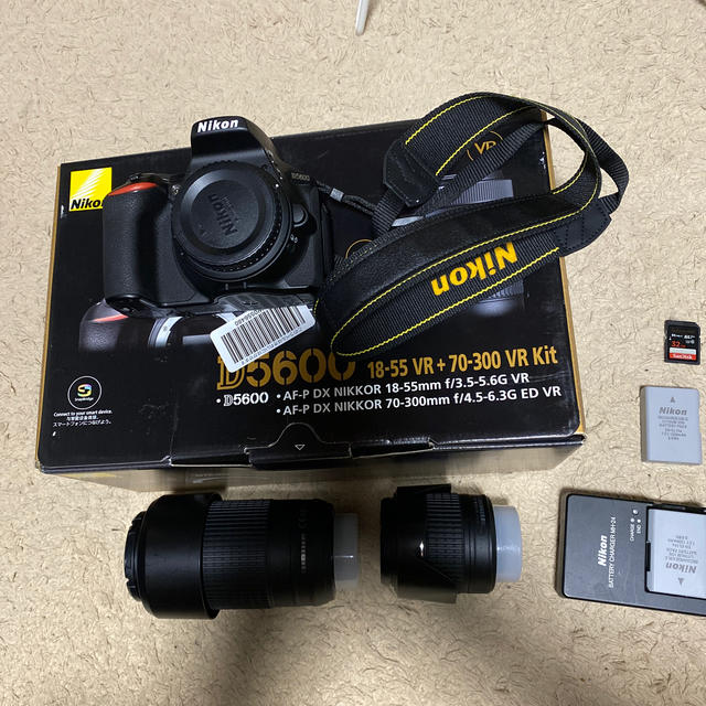 値下げあり　Nikon d5600 一眼レフ　カメラ