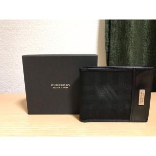 バーバリーブラックレーベル(BURBERRY BLACK LABEL)のバーバリー ブラックレーベル 財布 二つ折り (折り財布)