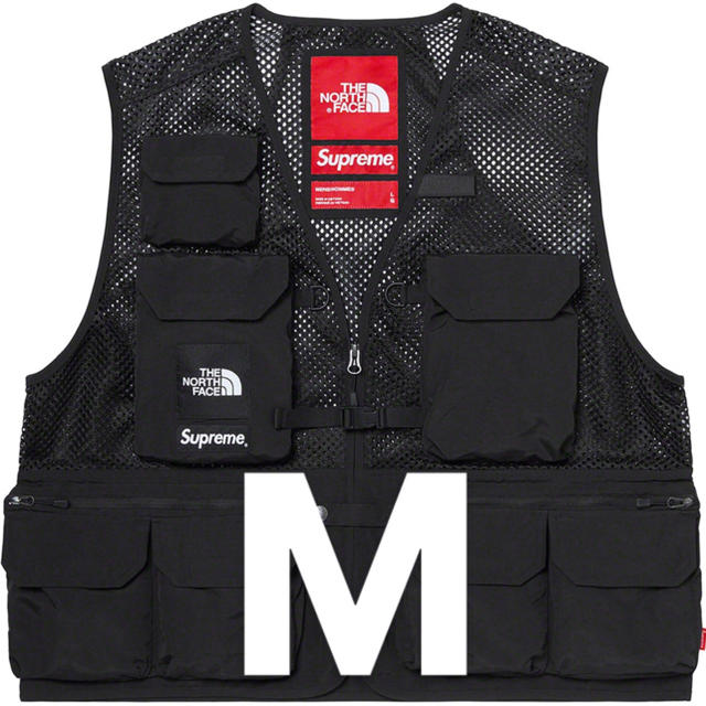 トップスSupreme The North Face Cargo Vest 黒 M