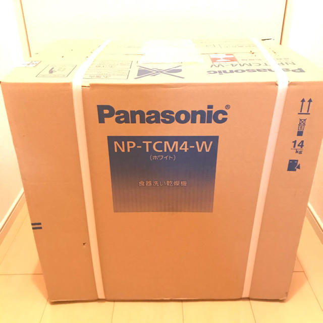 Panasonic(パナソニック)のPanasonic NP-TCM4-W 食洗機 スマホ/家電/カメラの生活家電(食器洗い機/乾燥機)の商品写真