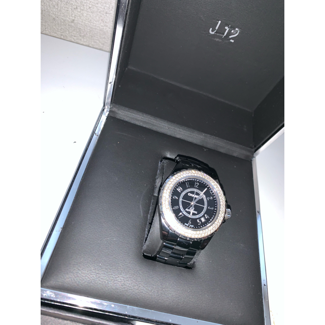 CHANEL(シャネル)のj12 純正ダイヤ メンズ メンズの時計(腕時計(デジタル))の商品写真