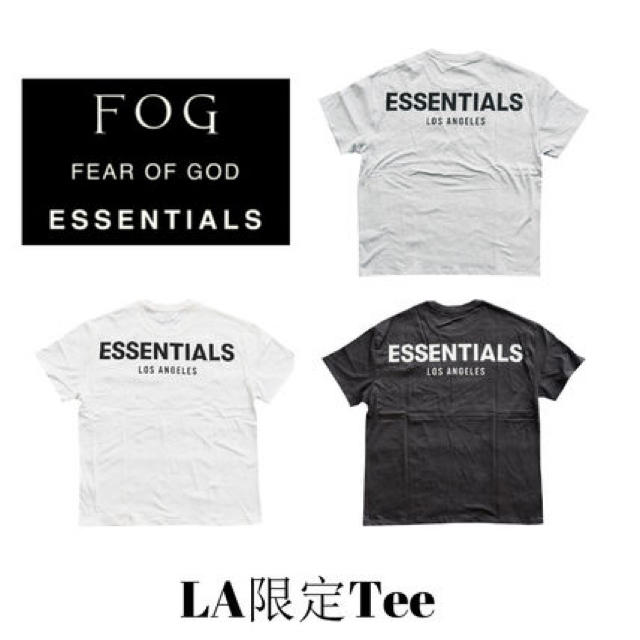 FEAR OF GOD(フィアオブゴッド)のFOG Essentials エッセンシャルズ 3M ロゴ Tシャツ L メンズのトップス(Tシャツ/カットソー(半袖/袖なし))の商品写真