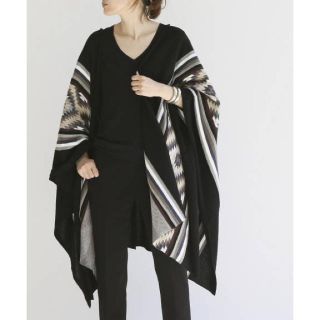 ドゥーズィエムクラス(DEUXIEME CLASSE)の★新品★DeuxiemeClasse★poncho★ブラック★(ポンチョ)