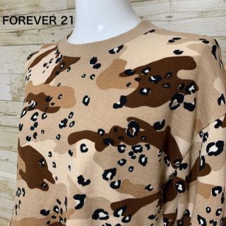 フォーエバートゥエンティーワン(FOREVER 21)の〈激レア〉FOREVER 21 フォーエバー21♥スウェット カモフラージュ(トレーナー/スウェット)