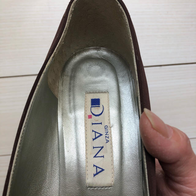 DIANA(ダイアナ)のダイアナ DIANA オープントゥヒールパンプス レディースの靴/シューズ(ハイヒール/パンプス)の商品写真