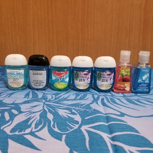 Bath & Body Works(バスアンドボディーワークス)のBath & Body Works　ハンドジェル29ml 7本セット インテリア/住まい/日用品の日用品/生活雑貨/旅行(日用品/生活雑貨)の商品写真