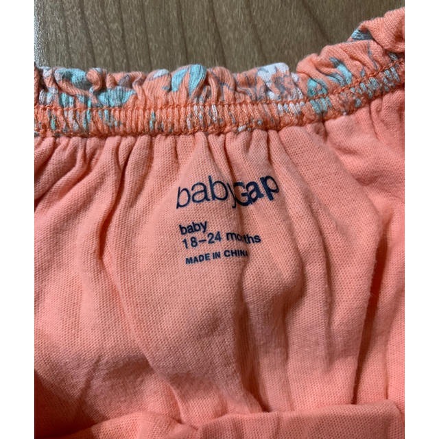 babyGAP(ベビーギャップ)のBaby Gap 美品　ロンパース 18〜24M キッズ/ベビー/マタニティのキッズ服女の子用(90cm~)(ワンピース)の商品写真