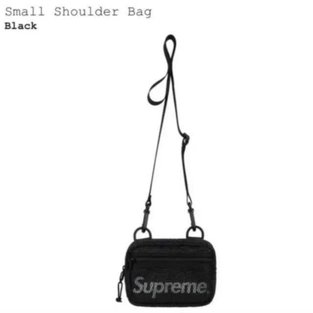 supreme small shoulder Bag black メッシュポーチ 0