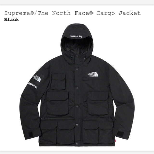 Supreme(シュプリーム)のSupreme/The North Face Cargo Jacket 黒M メンズのジャケット/アウター(マウンテンパーカー)の商品写真