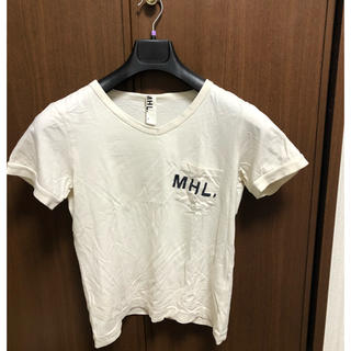 マーガレットハウエル(MARGARET HOWELL)の【MHL】定番白Tシャツ(Tシャツ(半袖/袖なし))