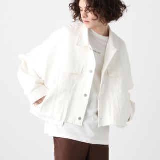 UNISEX S/M カットオフGジャン【オフホワイト】 oy - 通販